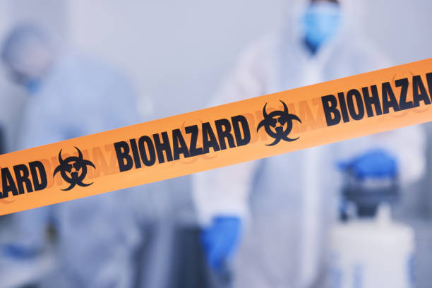 Professional Blood Cleanup technician working in West Hills, CA